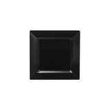 91000-BK - Ryner Melamine Ryner Glass Square Platter - 255X255Mm (Set of 6)
