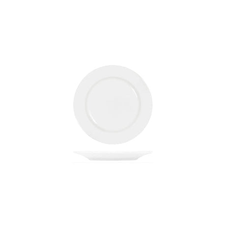 Tablekraft Core White Round Plate Rim Shape 150mm