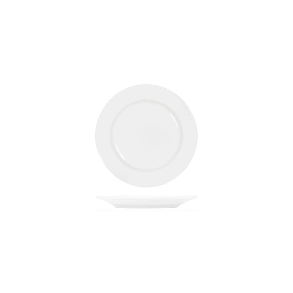 Tablekraft Core White Round Plate Rim Shape 150mm