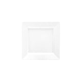 91000-BK - Ryner Melamine Ryner Glass Square Platter - 255X255Mm (Set of 6)