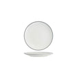 91012-GY - Tablekraft Core Round Plate Coupe Shape (Set of 6)