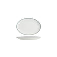 91020-GY - Tablekraft Core Platter - Oval Coupe (Set of 6)