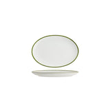 91020-GY - Tablekraft Core Platter - Oval Coupe (Set of 6)