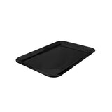 91022-W - Ryner Melamine Ryner Glass Rectangular Wide Rim Platter - Image 2