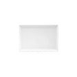 91032-W - Ryner Melamine Ryner Glass Rectangular Platter - 300X220Mm (Set of 6)
