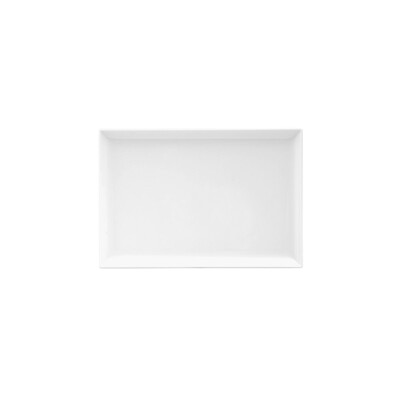 91032-W - Ryner Melamine Ryner Glass Rectangular Platter - 300X220Mm (Set of 6)