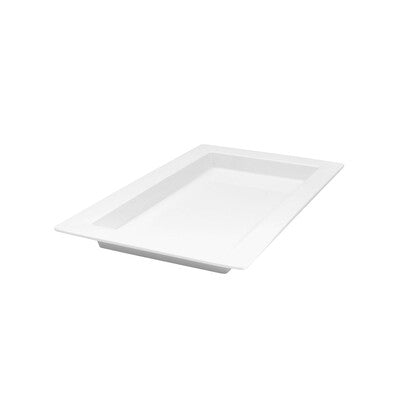 91052-W - Ryner Melamine Ryner Glass Rectangular Deep Platter - 500X310X40Mm (Set of 2)