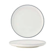 91086-GY - Tablekfraft Core Round Plate Walled Lip 200x23mm (Box of 4)