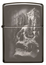 Zippo Black Ice Skull Mountain - 91141