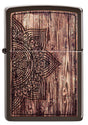 Zippo Flower Brown - 91184