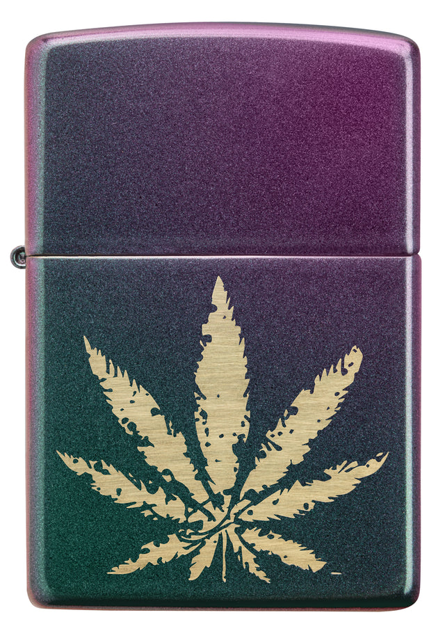 Zippo Iridescent Leaf - 91185