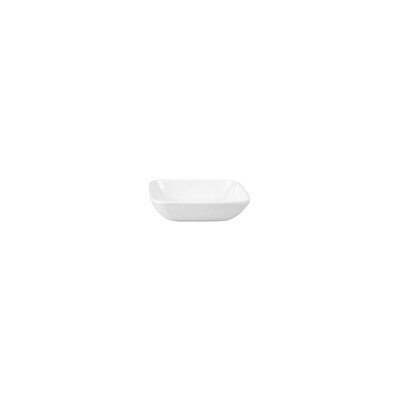 91400-W - Ryner Melamine Ryner Glass Square Sauce Dish - Image 3