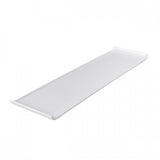 91520-W - Ryner Melamine Ryner Glass Rectangular Platter With Lip - Image 2