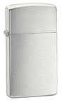 Zippo Brushed Finish Chrome Slim - 91600
