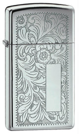 Zippo Venetian Slim High Polished Chrome - 91652