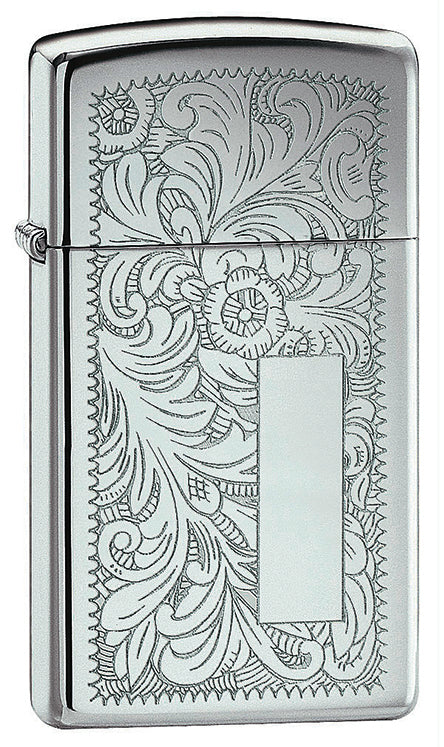Zippo Venetian Slim High Polished Chrome - 91652