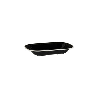 91685-BK - Ryner Melamine Ryner Glass Rectangular Dish - 200X145X45Mm (Set of 12)