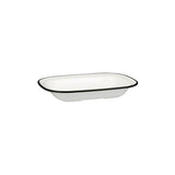 91686-BK - Ryner Melamine Ryner Glass Rectangular Dish - 230X176X45Mm (Set of 12)