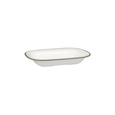 91686-BK - Ryner Melamine Ryner Glass Rectangular Dish - 230X176X45Mm (Set of 12)