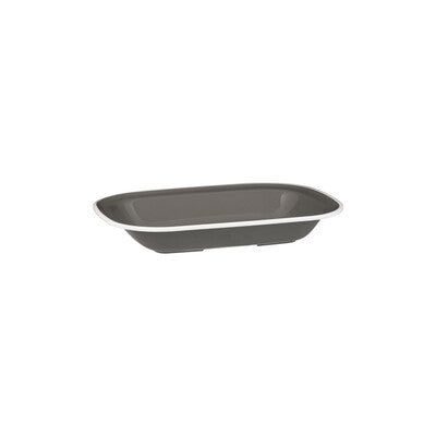 91686-BK - Ryner Melamine Ryner Glass Rectangular Dish - 230X176X45Mm (Set of 12)