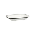 91687-BK - Ryner Melamine Ryner Glass Rectangular Dish - 270X200X42Mm (Set of 12)