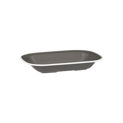 91687-BK - Ryner Melamine Ryner Glass Rectangular Dish - 270X200X42Mm (Set of 12)