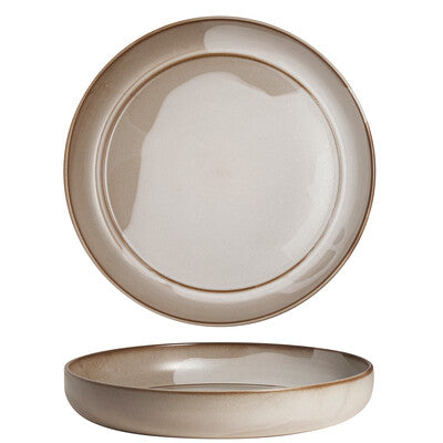 Pottr Fire WALLED PLATE 280mm Ø SMOKE