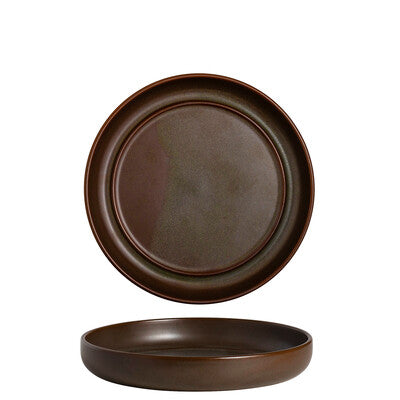 Pottr Fire WALLED PLATE 170mm Ø TIMBER
