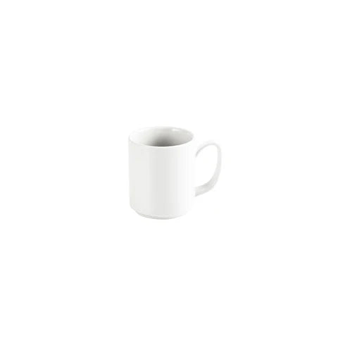 Tablekraft Core White Banquet Coffee Mug 260ml, 116x92mm (Sold in sets of 6)