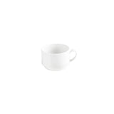 Tablekraft Core White Banquet Coffee Cup Stack 220ml 85x65mm (Sold in sets of 6)