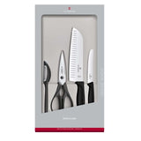 6.7133.4G - 4 Piece Kitchen Set - Black
