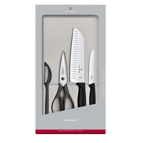 6.7133.4G - 4 Piece Kitchen Set - Black