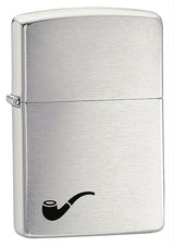 Zippo Pipe Lighter Brushed Chrome - 92200