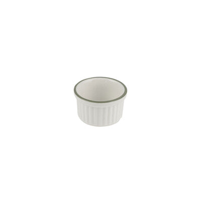 924002 - Ribbed Ramekin-60mm Ø / 35mm H (Sets of 12) Homestead Olive