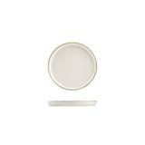 924006 - Walled Plate-210mm Ø / 22mm H (Sets of 6) Homestead Olive