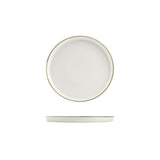 924008 - Walled Plate-300mm Ø / 22mm H (Sets of 6) Homestead Olive