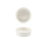 926502 - TAPAS DISH - 100mm Ø (sets of 6) Moda Porcelain SNOW