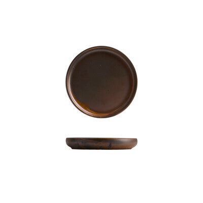 926619 - STACKA PLATE (Sets of 6) Moda Porcelain Rust