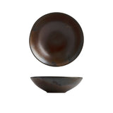 926679 - ROUND BOWL - 230mm Ø (Sets of 3) Moda Porcelain Rust