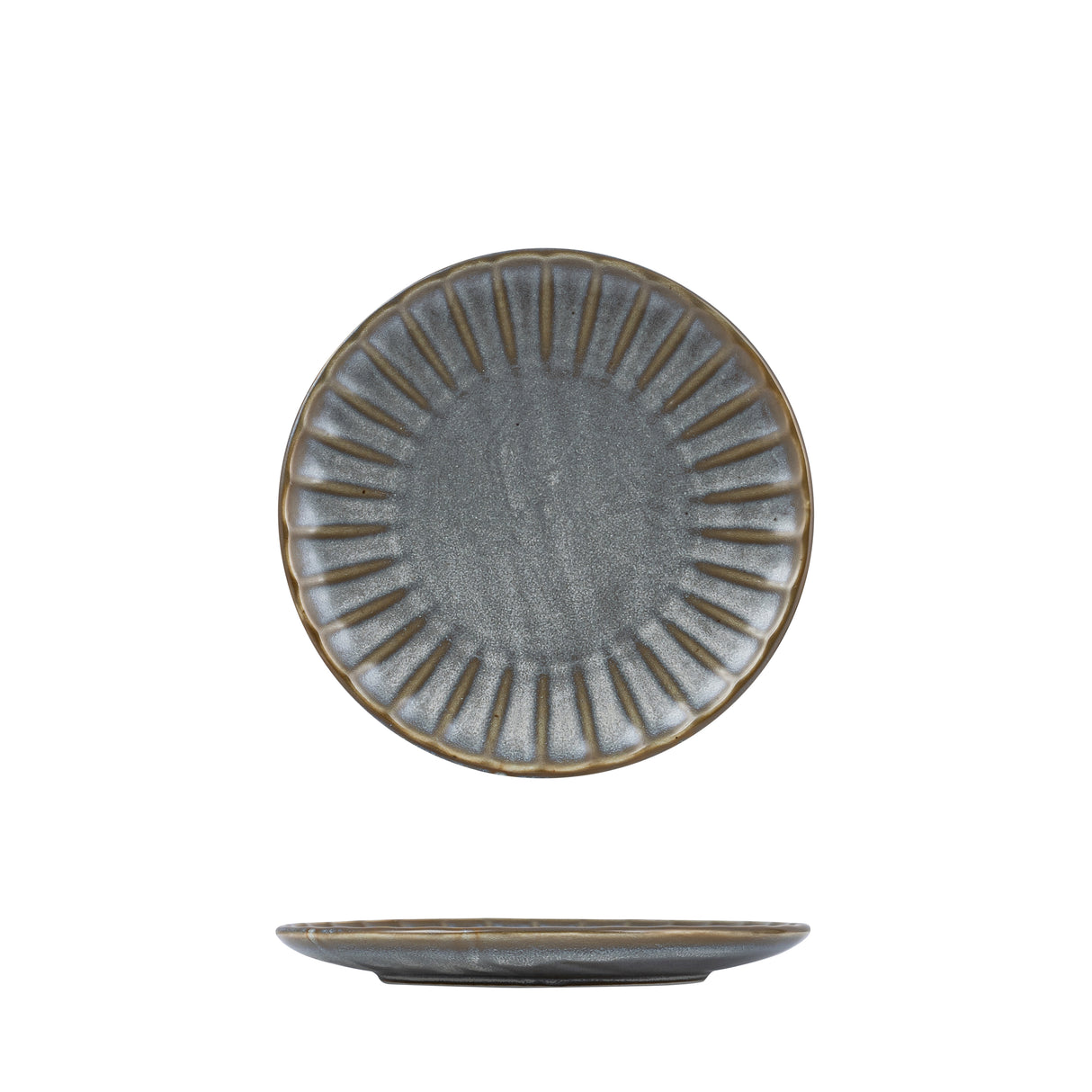 Round Plate-205Mm Ø Scallop