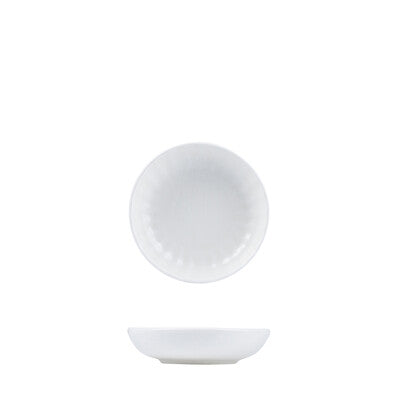 927270 - ROUND BOWL - 155mm Ø SCALLOP (sets of 6) SNOW
