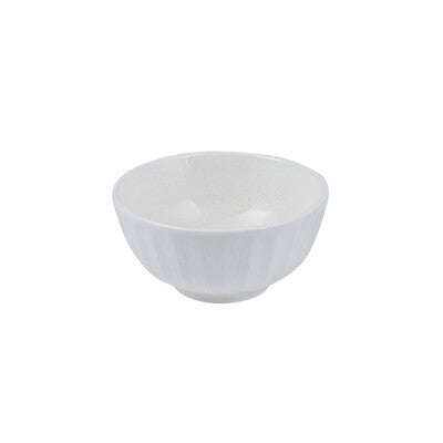 927276 - Round Bowl SCALLOP (Sets of 4) SNOW