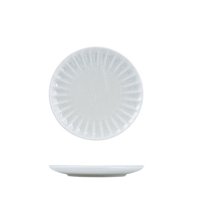 927361 - Round Plate-205mm Ø Scallop (Sets of 6) Willow