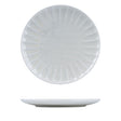 927362 - Round Plate-260mm Ø Scallop (Sets of 4) Willow