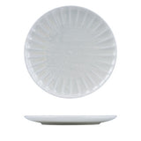 927362 - Round Plate-260mm Ø Scallop (Sets of 4) Willow