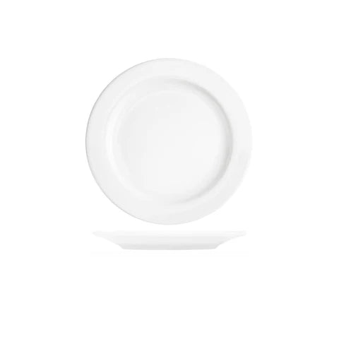 Tablekraft Core White Banquet Round Plate (Sold in sets of 6)