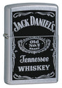 Zippo Jack Daniel's® Label Street Chrome - 93779