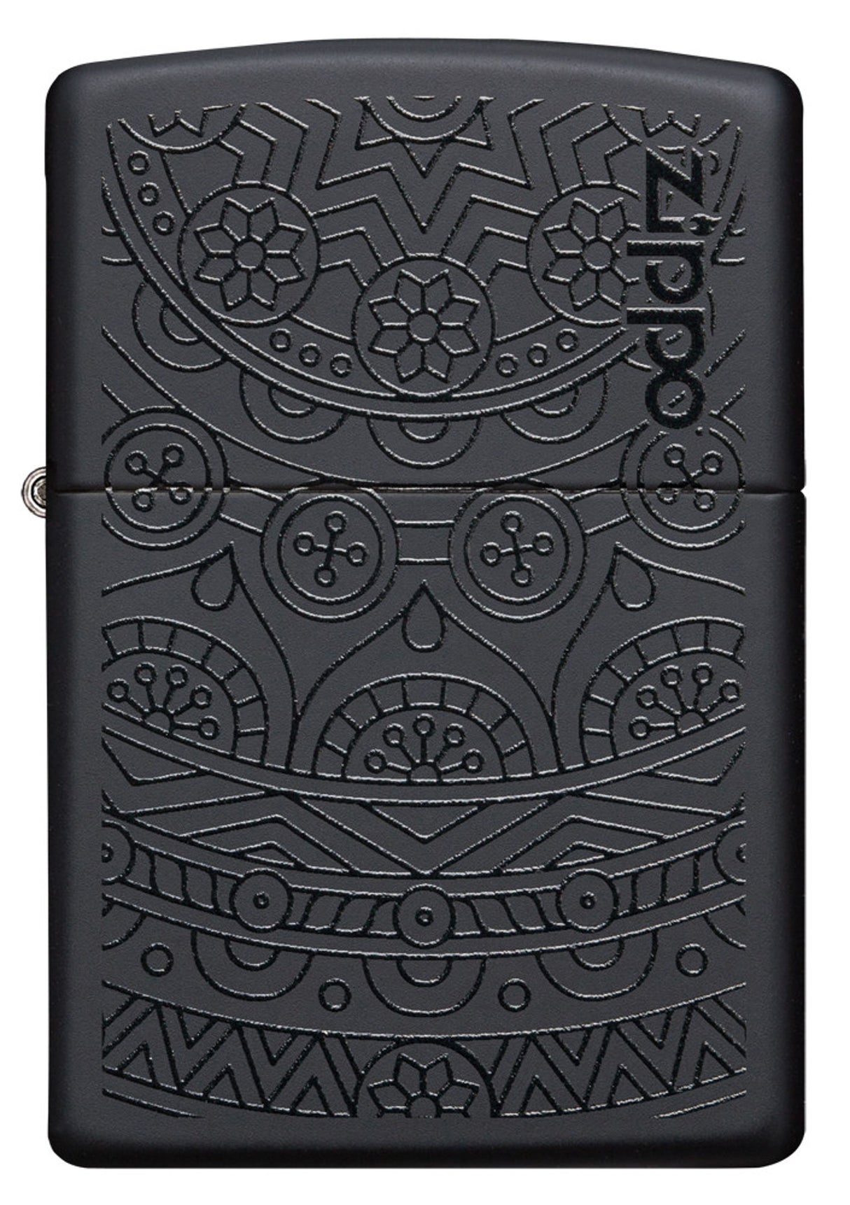 Zippo Swirl Pattern Black Matte - 93989