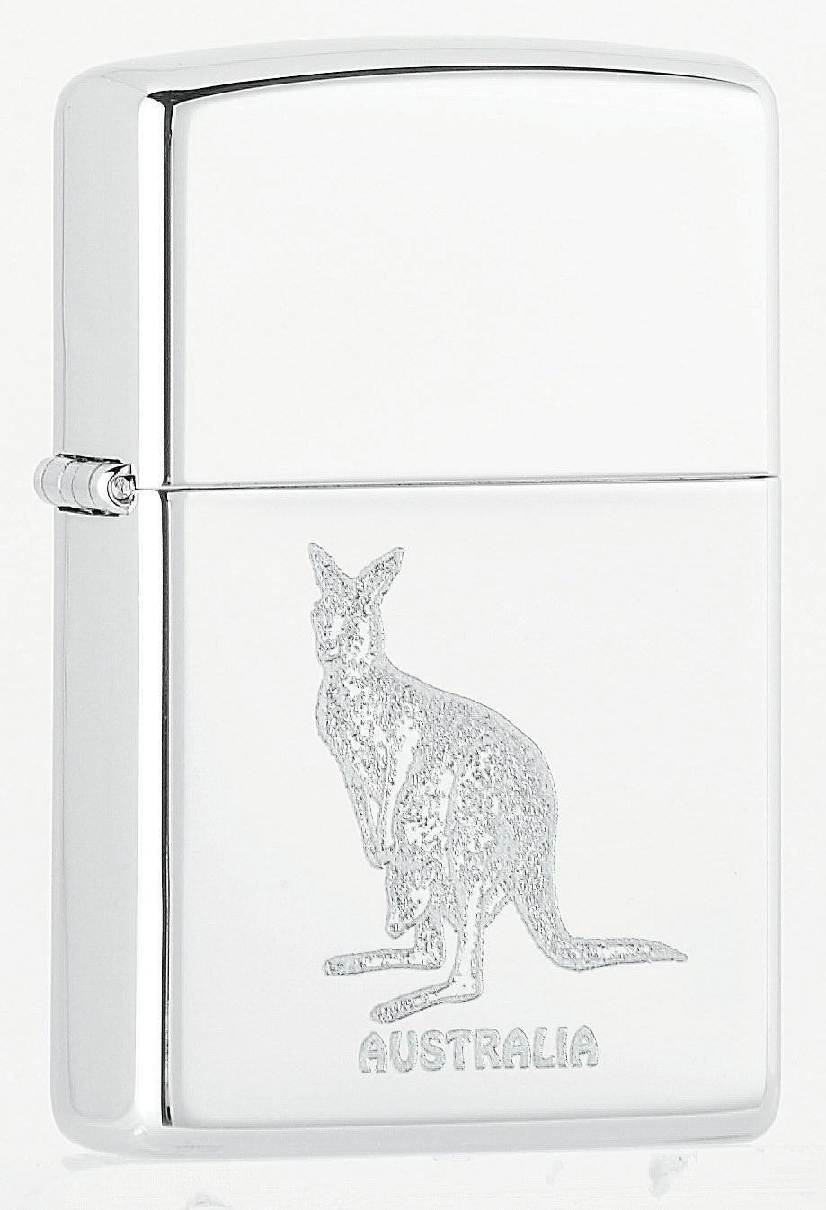 Zippo Australian Kangaroo High Polished Chrome - 94003