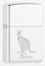 Zippo Australian Kangaroo High Polished Chrome - 94003